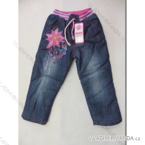 Rifle jeans dojčenské detské Dievčenské s baránkom (1-4 roky) Alysa RT23002