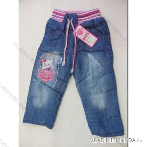 Rifle jeans dojčenské detské Dievčenské s baránkom (1-4 roky) Alysa RT23004