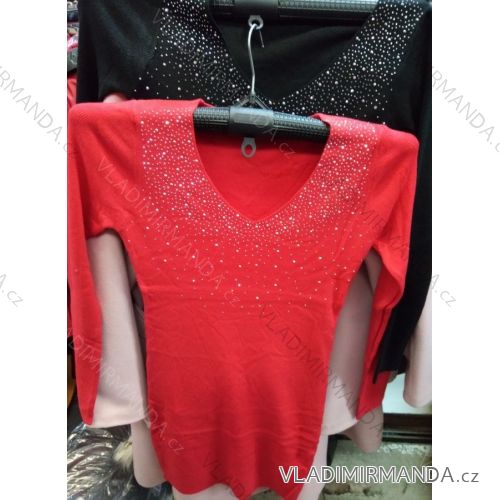 Šaty úpletové dámske (S-XL) TALIANSKÁ MÓDA IM619CV933