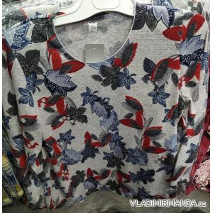 Blúzka tunika dlhý rukáv dámska nadrozmerná (l-4XL) L.G.M. POĽSKÁ MÓDA LGM19074
