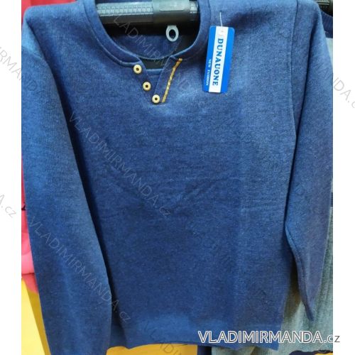 Sveter dlhý rukáv pánsky (l-3XL) DUNAUONE MA819004