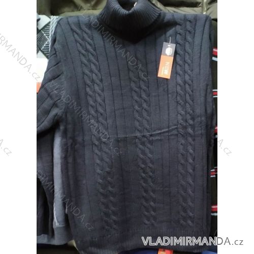 Sveter rolák dlhý rukáv pánsky (l-3XL) NEWFASHION MA919006
