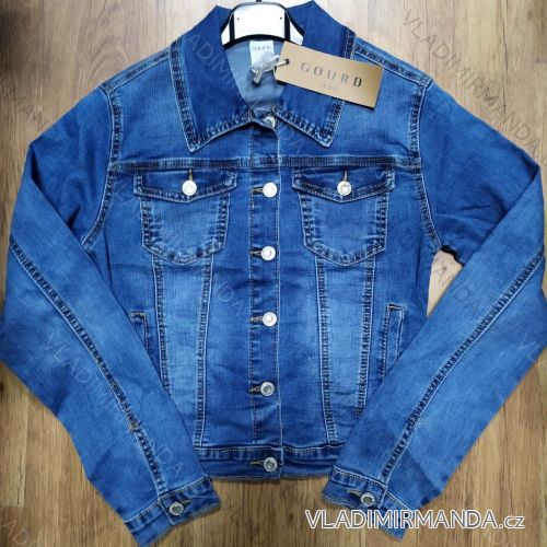 Bunda riflová jeans dámska (S-2XL) Gourde MA119GD6019-K
