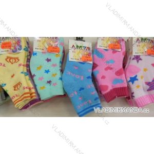 Ponožky teplé detské Dievčenské (17-26) AMZF DC8023B