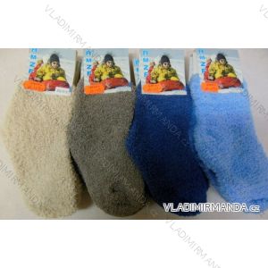 Ponožky teplé detské Chlapčenské pierkové (27-32) AMZF A-159-1