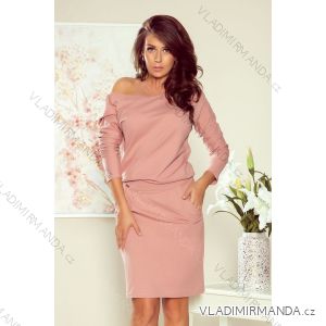 189-7 Sports dress with neckline at the back - powder pink
 NMC-189-7