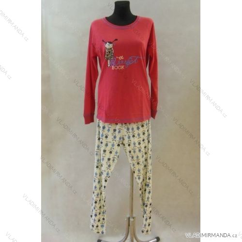 Pyžamo dlhé Dámske bavlnené nadrozmerné (xl-4XL) Toward 49086
