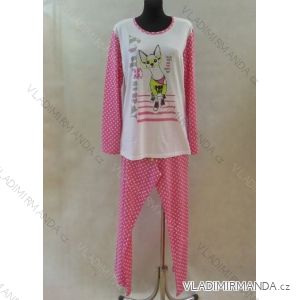 Pyžamo dlhé Dámske bavlnené nadrozmerné (xl-4XL) Toward 49083