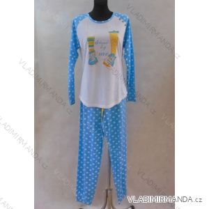 Pyžamo dlhé Dámske bavlnené nadrozmerné (xl-4XL) Toward 49084