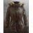 Bunda / kabát dámska zimná nadrozmerné (m-3XL) FOREST 1308