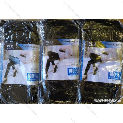 Legíny teplé thermo dámske nadrozmerné (l-3XL) W.D. WD19BL101