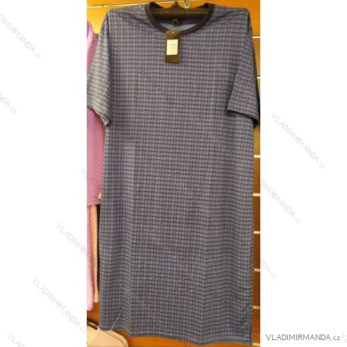 Košele nočné teplá dlhý rukáv pánska (l-3XL) N-FEEL MP-0590