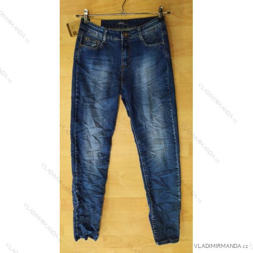 Rifle jeans dámske (36-46) SMILING JEANS W847
