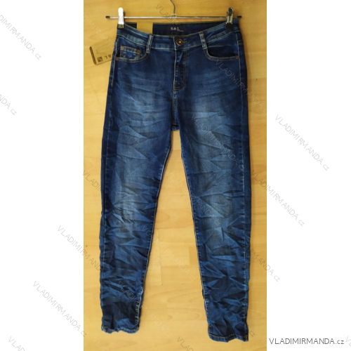 Rifle jeans dámske (36-46) SMILING JEANS W846
