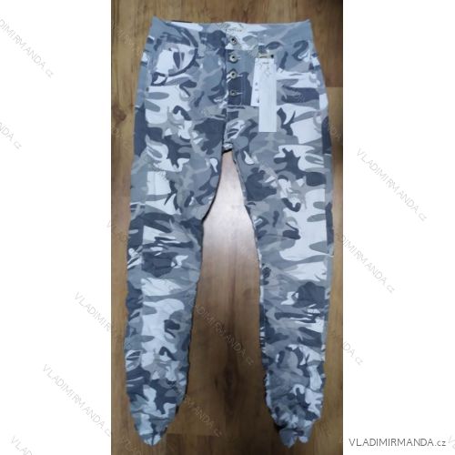 Kalhoty rifle jeans baggy dámské maskáč (xs-xl) JEWELLY LEXXURY LEX20JW9203