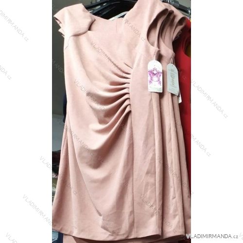 Šaty krátke plesové dámske nadrozměr (l-xl-2xl) TALIANSKÁ MÓDA IM919383XL