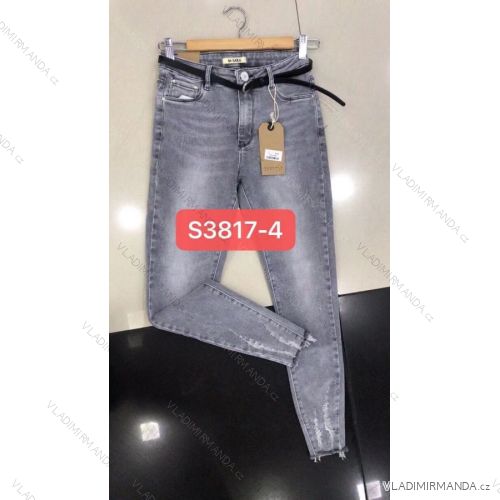 Rifle jeans dlhé dámske (25-31) M.SARA MA120S3817-4