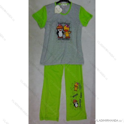 Pyžamo Kr. rukáv dl. nohavice Dámske bavlnené (m-xxl) Benter TF27103