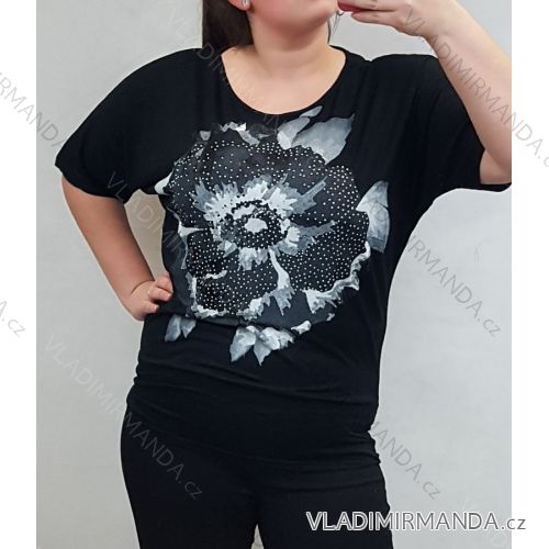 Tunika krtký rukáv dámská (uni xL/2XL) TURECKÁ MÓDA TM920020