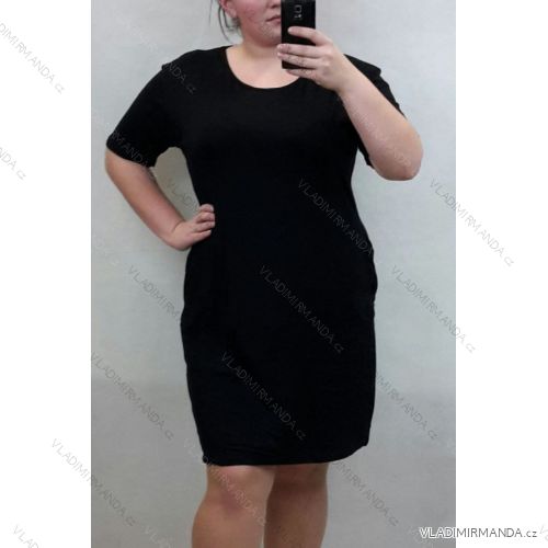 Šaty krátky rukáv dámske nadrozměr (2xl-3XL) EXCZOTIC TM819773
