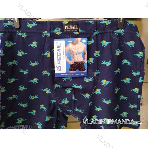 Boxerky bavlnené pánske (L-3XL) PESAIL PES20GW88214