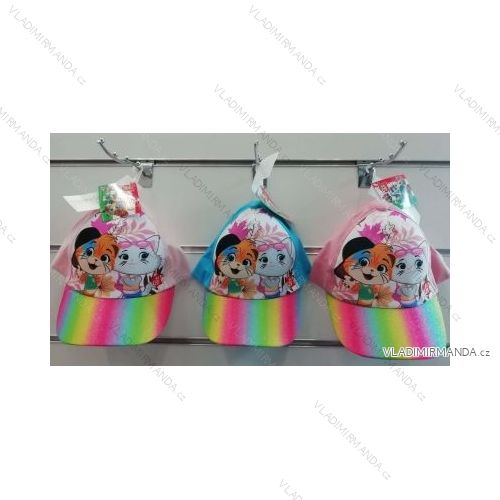 Šiltovka cats detská dívčí (52-54 cm) SETINO 44CATS-CAP--032