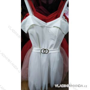 Šaty elegantné krátke dámske (uni s / m) Talianska MODA IM920027
