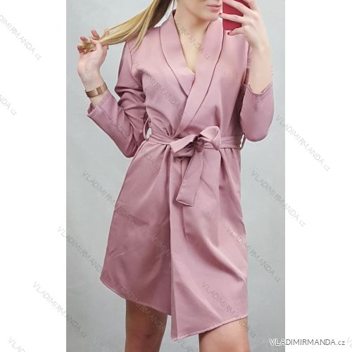 Šaty dlhý rukáv dámske (uni s / m) TALIANSKÁ MÓDA IM920052

