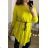 Šaty volnošasové letné dámske nadrozmerné (UNI XL-2XL) TALIANSKÁ MÓDA IM620031
