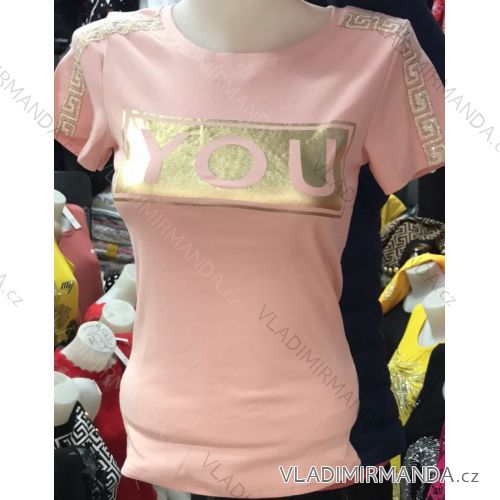 Tričko krátky rukáv dámske (S-XL) M.B.21 MA720015