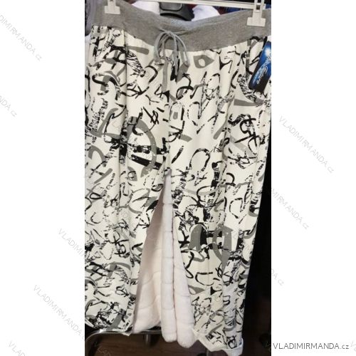 Tepláky dlhé dámske nadrozmerné (UNI XL-2XL) TALIANSKÁ MÓDA IMN20005