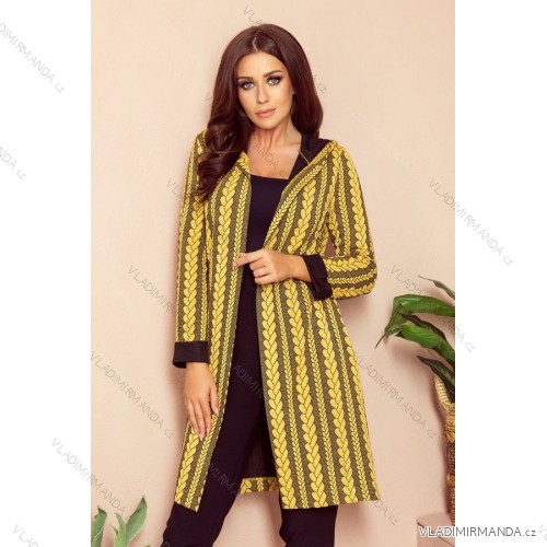 218-2 kabát s kapucňou a vreckami - lem
