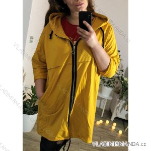 Mikina bavlněná dlouhý rukáv dámská nadrozměr oversize(uni xl-2xl) ITALSKÁ MÓDA IMB22170