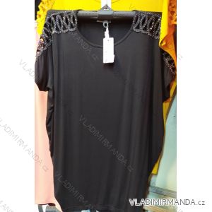 Šaty oversize krátky rukáv dámske (UNI S-XL) TALIANSKÁ MÓDA MAC20005
