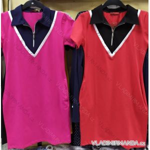 Šaty krátky rukáv dámske (S-XL) TURECKÁ MÓDA TML20018
