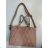 Kabelka cez plece crossbody dámska (35x20cm) GLO IM2620B8681