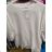 Tunika 3/4 dlhý rukáv dámska (uni xl / 2xl) Talianska móda IMC20070 khaki