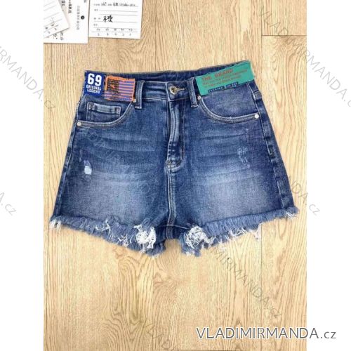 kraťasy Rifľové KRÁTKE DÁMSKE (XS-XL) SMAGLI MA520010