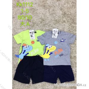 Súprava letné tričko a kraťasy detská chlapčenská (1-5 rokov) SAD SAD20KK1112