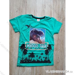 Tričko 3D meniace obrázok dinosaur. krátky rukáv detské dorast chlapčenské (6-8let) TURECKÁ MÓDA TVF20022