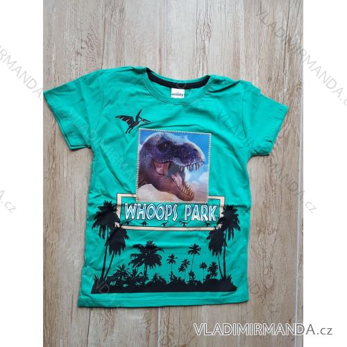 Tričko 3D meniace obrázok dinosaur. krátky rukáv detské dorast chlapčenské (6-8let) TURECKÁ MÓDA TVF20022