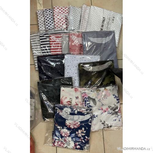 Tričko klasik 3/4 krátky rukáv dámske (uni L-XL) TALIANSKÁ MÓDA IM520032XL