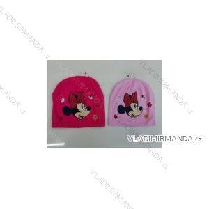 čiapky tenká bavlnená minnie mouse detská dievčenské (52-54 cm) SETINO MIN-HAT-036