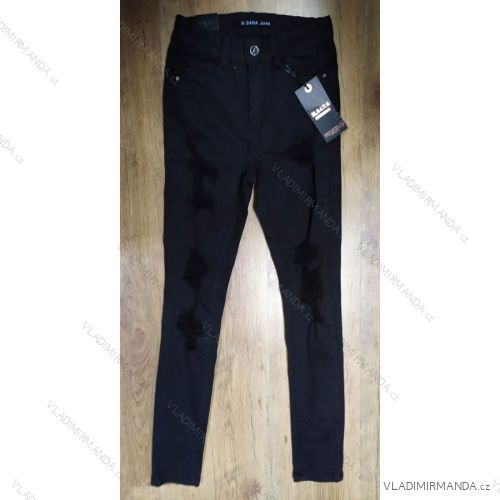 Rifle jeans dlhé dámske (25-31) M.SARA MA120S3888-13