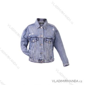 Bunda riflová krátka dámska (XS-XL) FRANCÚZSKA MÓDA MA520568