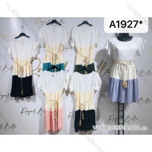 Dress with 3/4-sleeve ladies pocket (uni sl) ITALIAN Fashion IM3181746