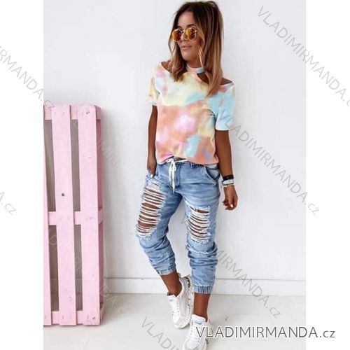 Rifle jeans dlhé trhané dámske (XS-XL) MA520574