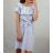 Šaty carmen pátené dámské proužek (uni s/m) ITALSKá MODA IMM20MS52106
