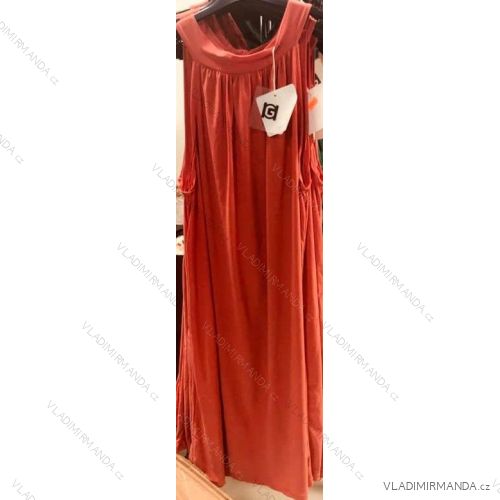 Šaty letné na ramienka dámske (UNI S / M) TALIANSKÁ MÓDA IMM20539