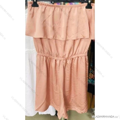 Šaty carmen cez prsia letné s volánikom dámske (UNI S / M) TALIANSKÁ MÓDA IMM20582